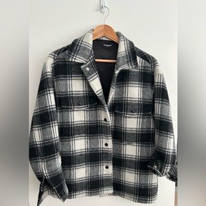 The Kooples Plaid Utility Jacket